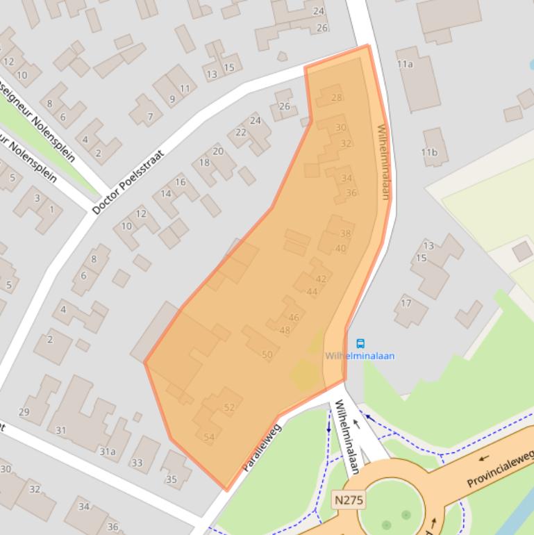 Kaart van postcodegebied 5993AD.