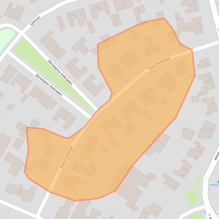 Kaart van postcodegebied 5993AE.