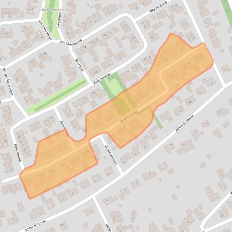 Kaart van postcodegebied 5993CV.