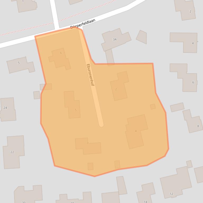 Kaart van postcodegebied 5993DT.