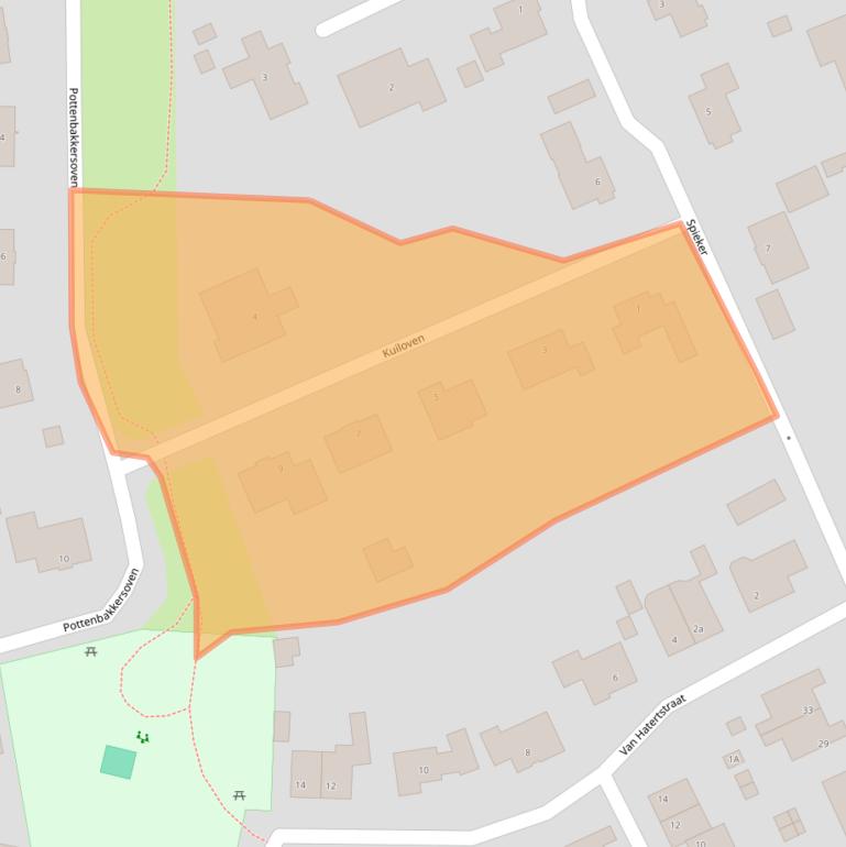 Kaart van postcodegebied 5993DX.