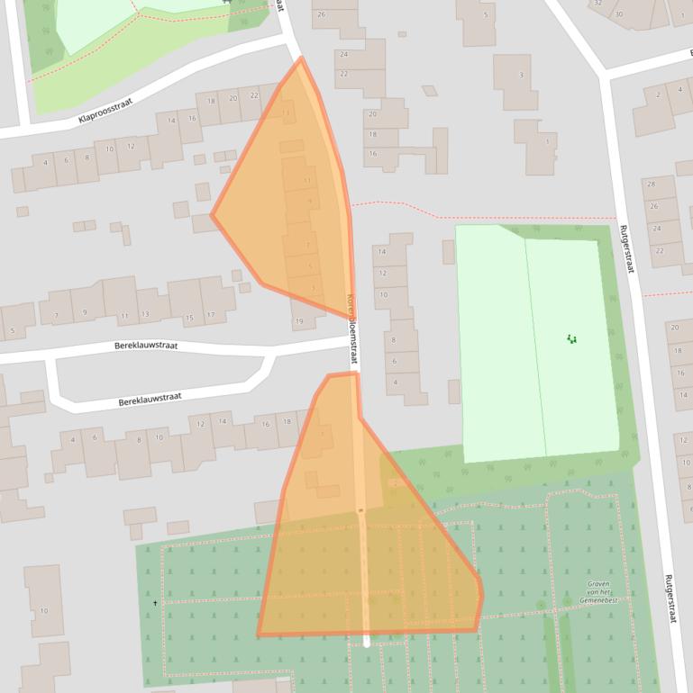 Kaart van postcodegebied 5993GB.