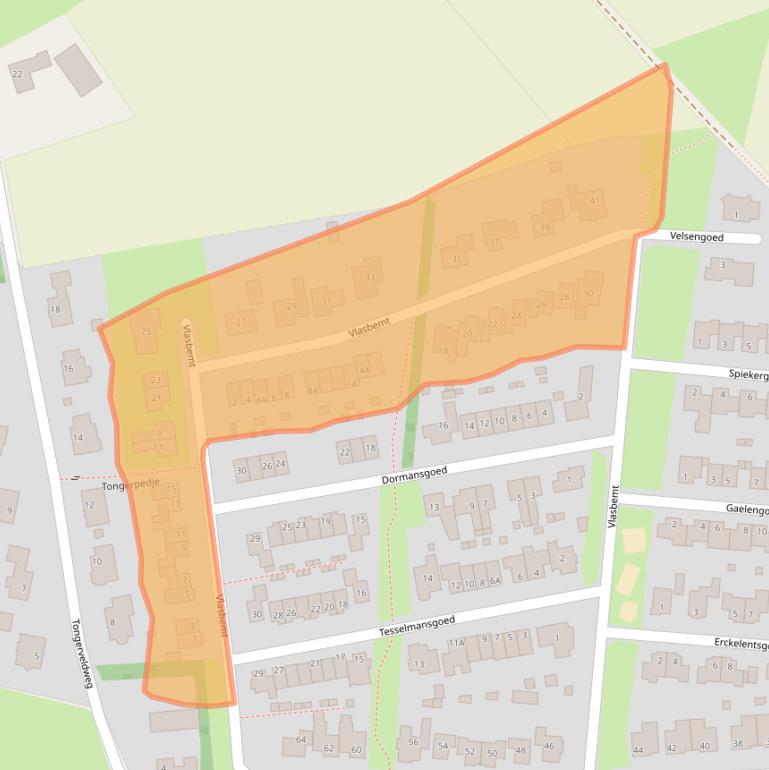 Kaart van postcodegebied 5993HV.