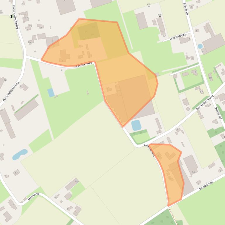 Kaart van postcodegebied 5993RH.
