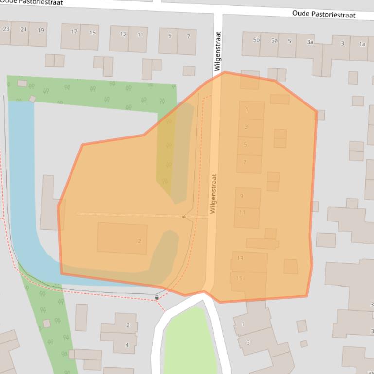 Kaart van postcodegebied 5993XB.