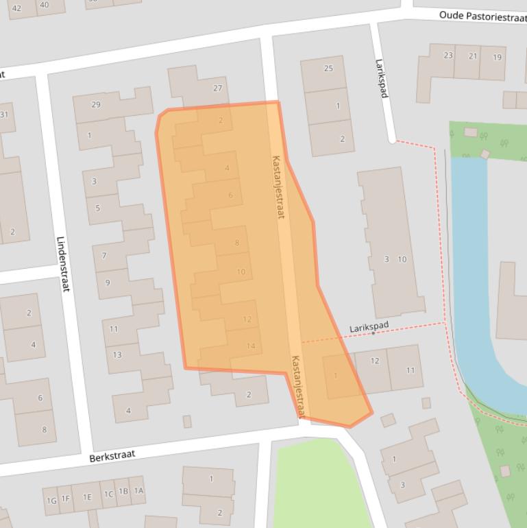 Kaart van postcodegebied 5993XC.