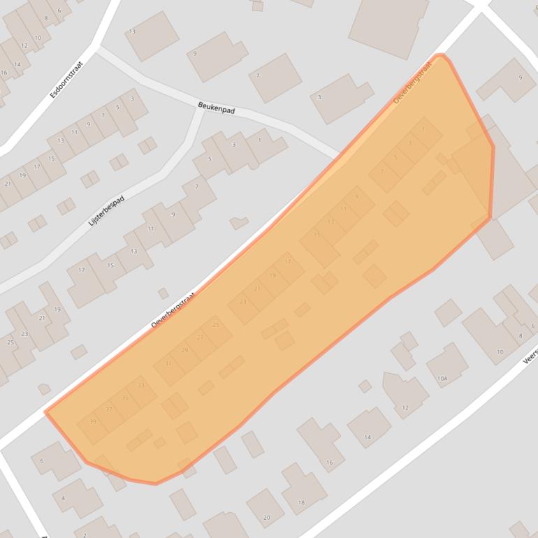 Kaart van postcodegebied 5995AH.