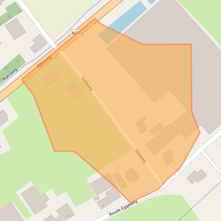 Kaart van postcodegebied 5995PG.