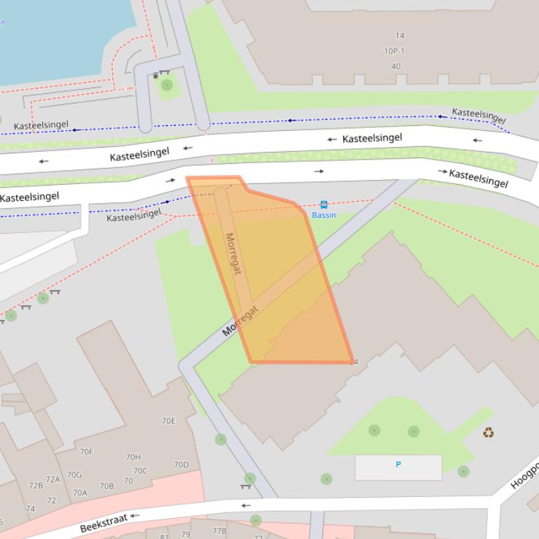 Kaart van postcodegebied 6001GB.