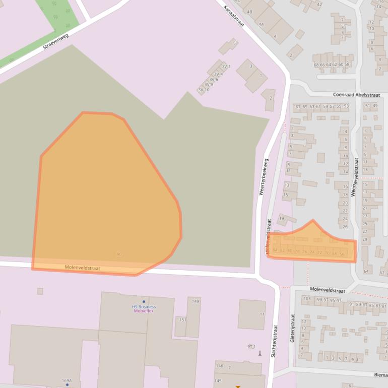 Kaart van postcodegebied 6001HL.