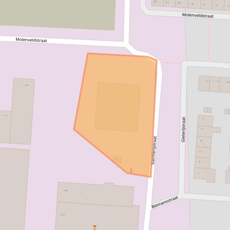 Kaart van postcodegebied 6001HP.