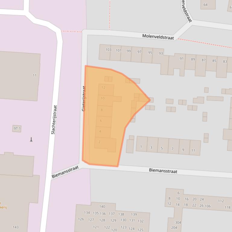 Kaart van postcodegebied 6001HV.