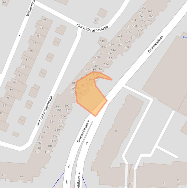 Kaart van postcodegebied 6001KE.