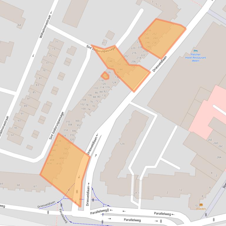 Kaart van postcodegebied 6001KH.