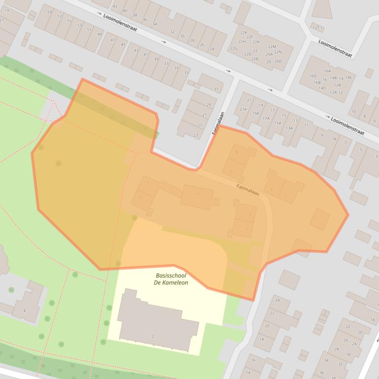 Kaart van postcodegebied 6001TK.