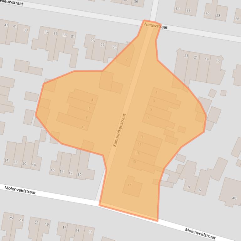 Kaart van postcodegebied 6001TR.