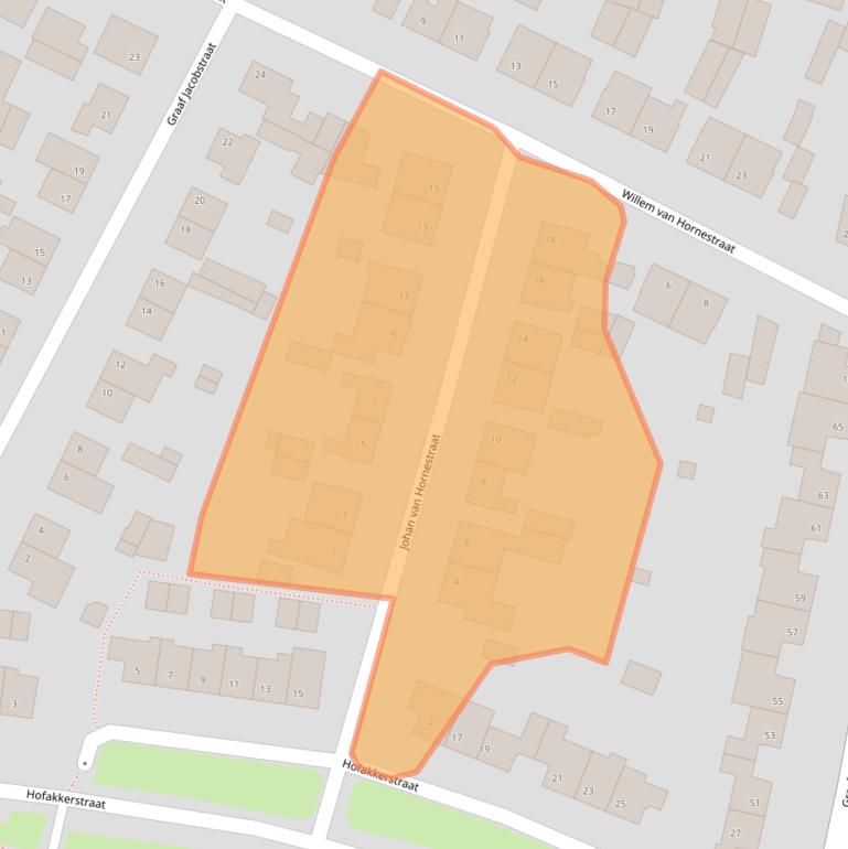 Kaart van postcodegebied 6001VZ.