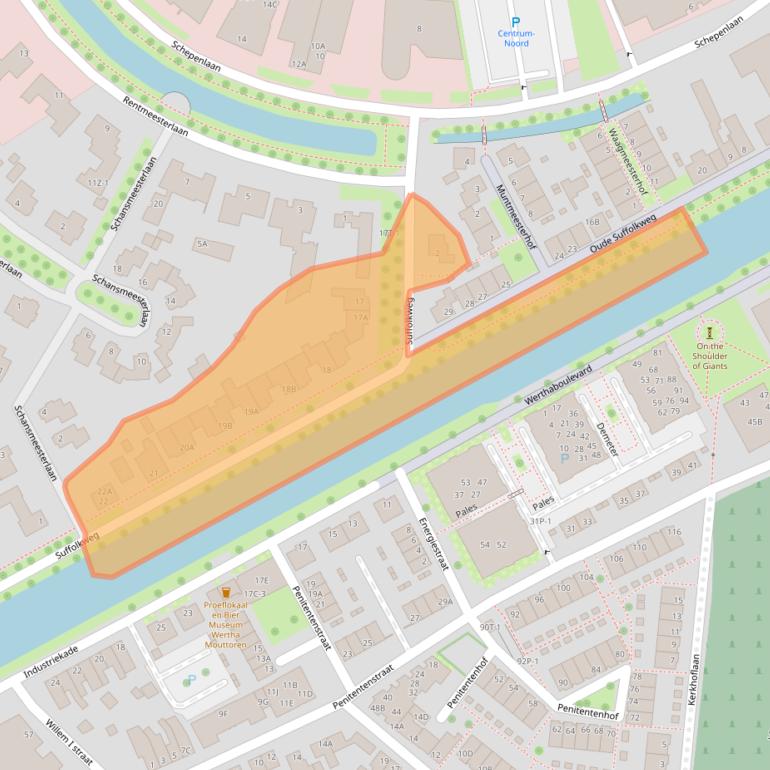 Kaart van postcodegebied 6002AB.