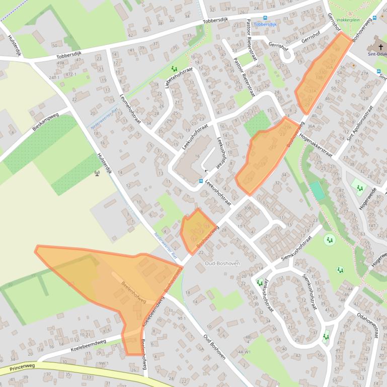 Kaart van postcodegebied 6002AL.