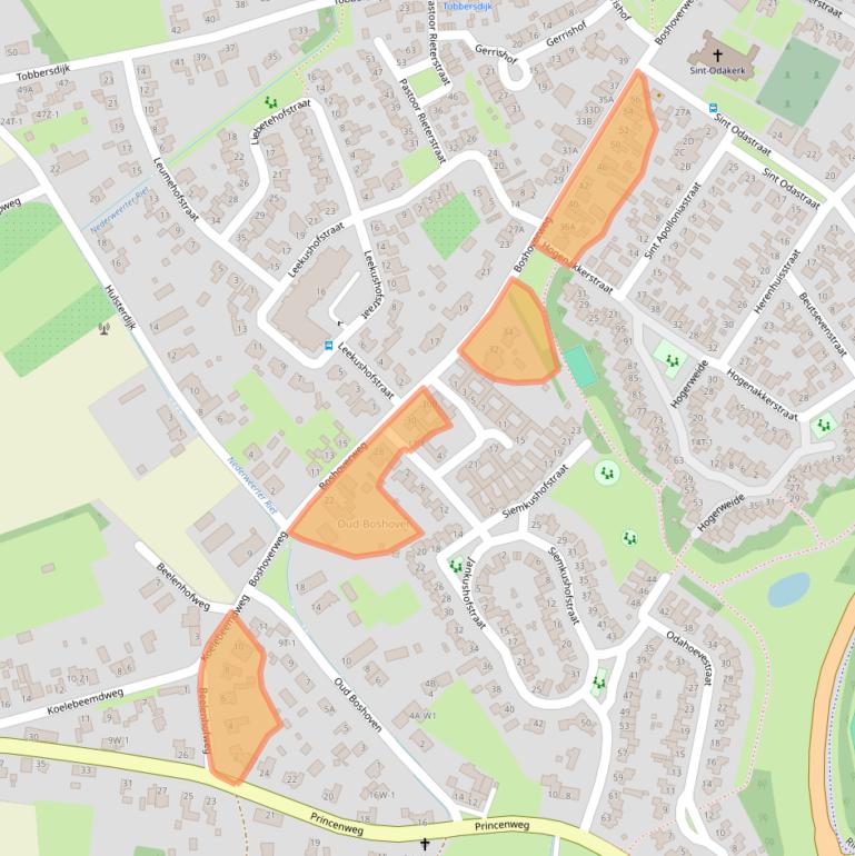 Kaart van postcodegebied 6002AN.