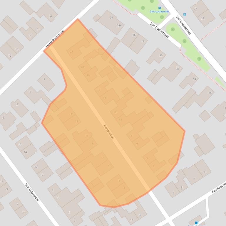 Kaart van postcodegebied 6002BK.