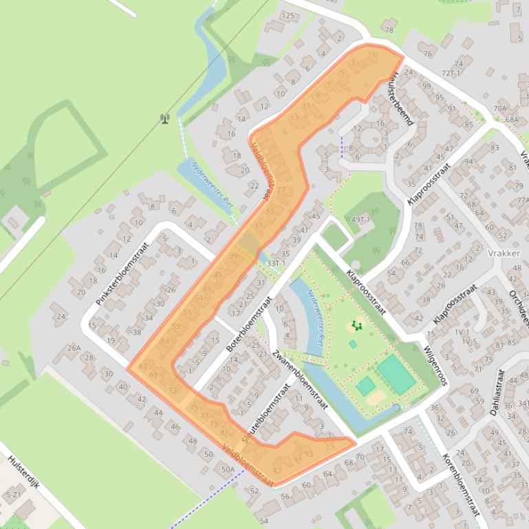 Kaart van postcodegebied 6002CG.