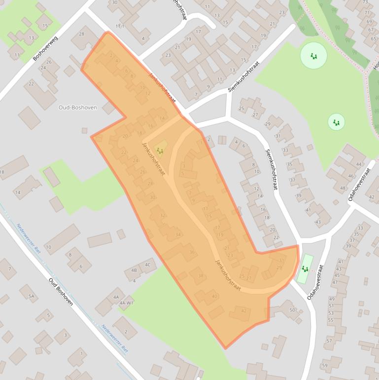 Kaart van postcodegebied 6002CV.