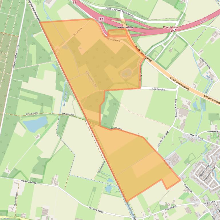 Kaart van postcodegebied 6002NC.