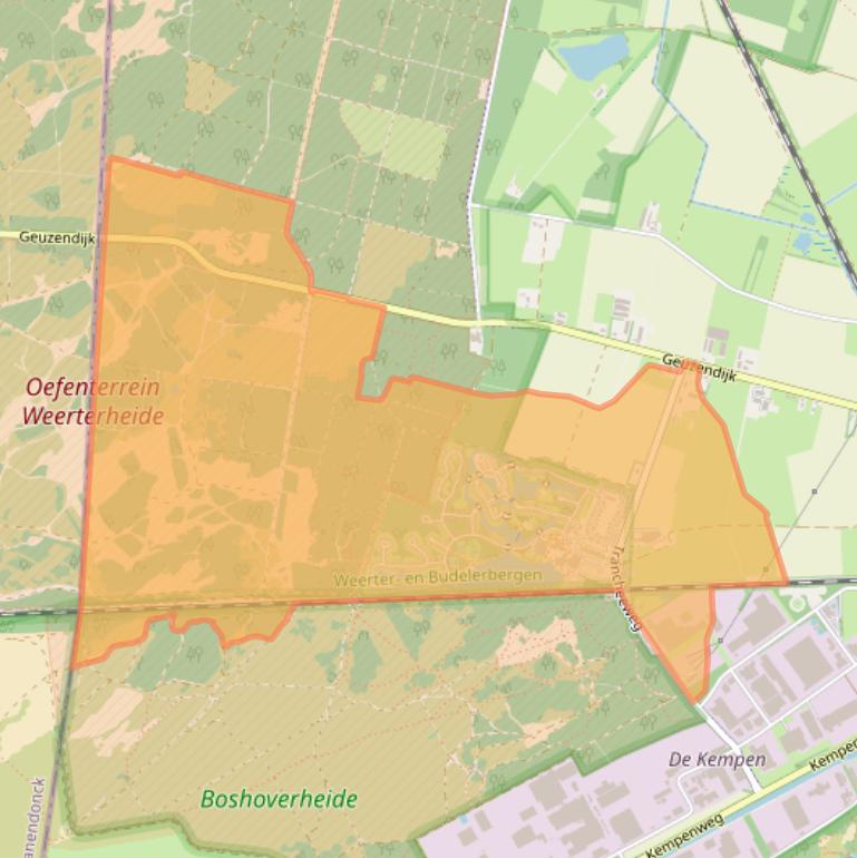 Kaart van postcodegebied 6002ST.