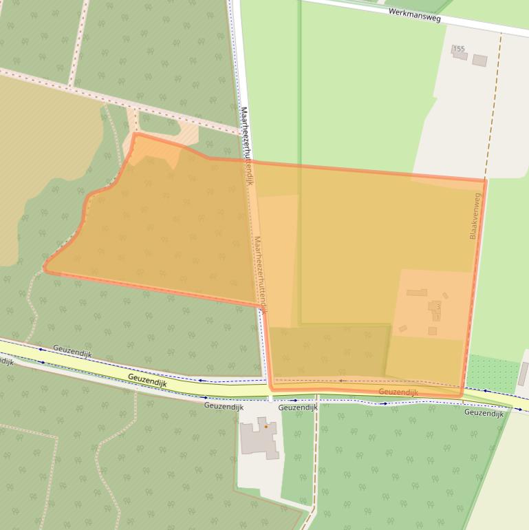 Kaart van postcodegebied 6002SZ.