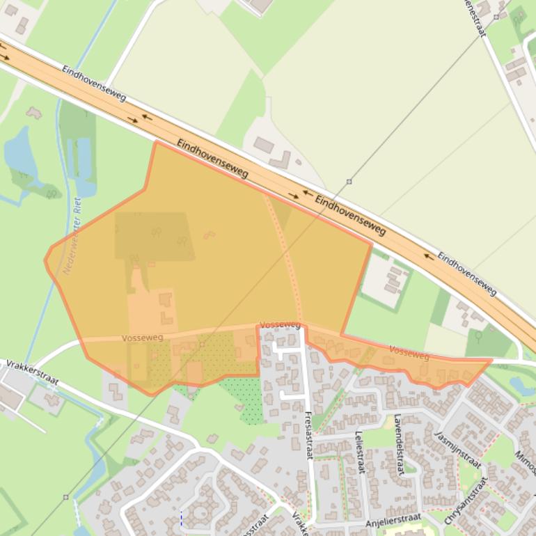 Kaart van postcodegebied 6002TC.