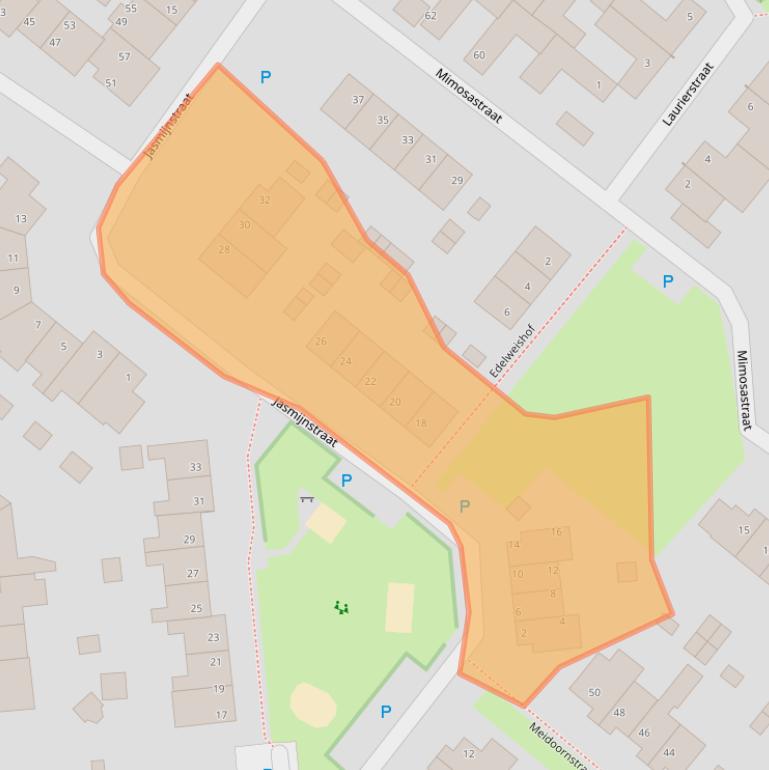 Kaart van postcodegebied 6002TG.