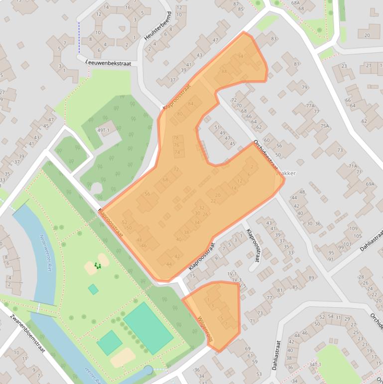 Kaart van postcodegebied 6002TV.