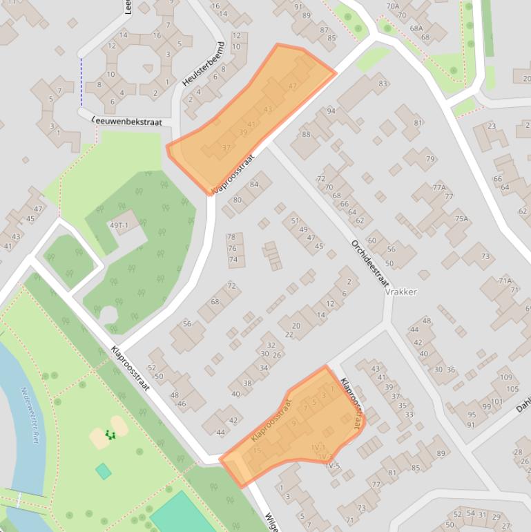 Kaart van postcodegebied 6002TW.