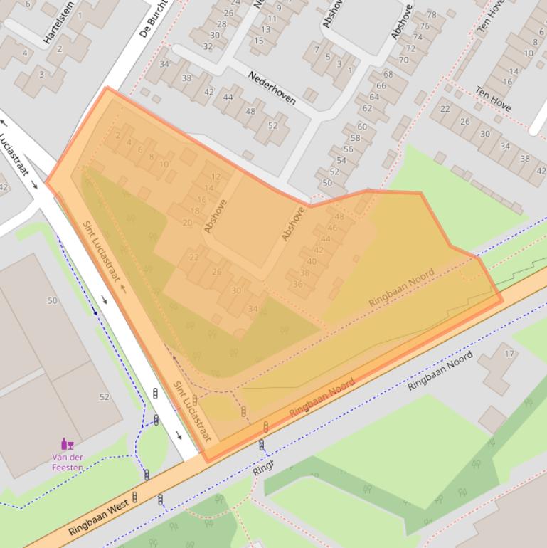 Kaart van postcodegebied 6002VA.