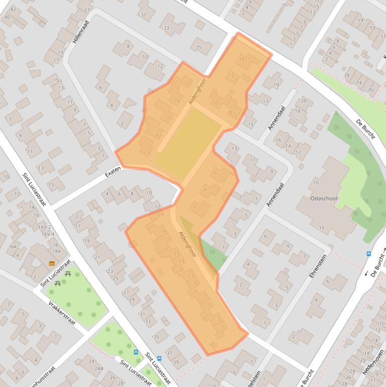Kaart van postcodegebied 6002VD.