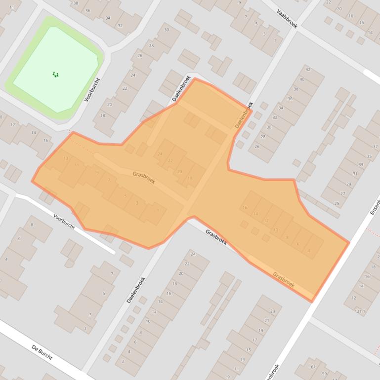 Kaart van postcodegebied 6002VT.