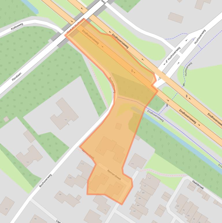 Kaart van postcodegebied 6002WB.