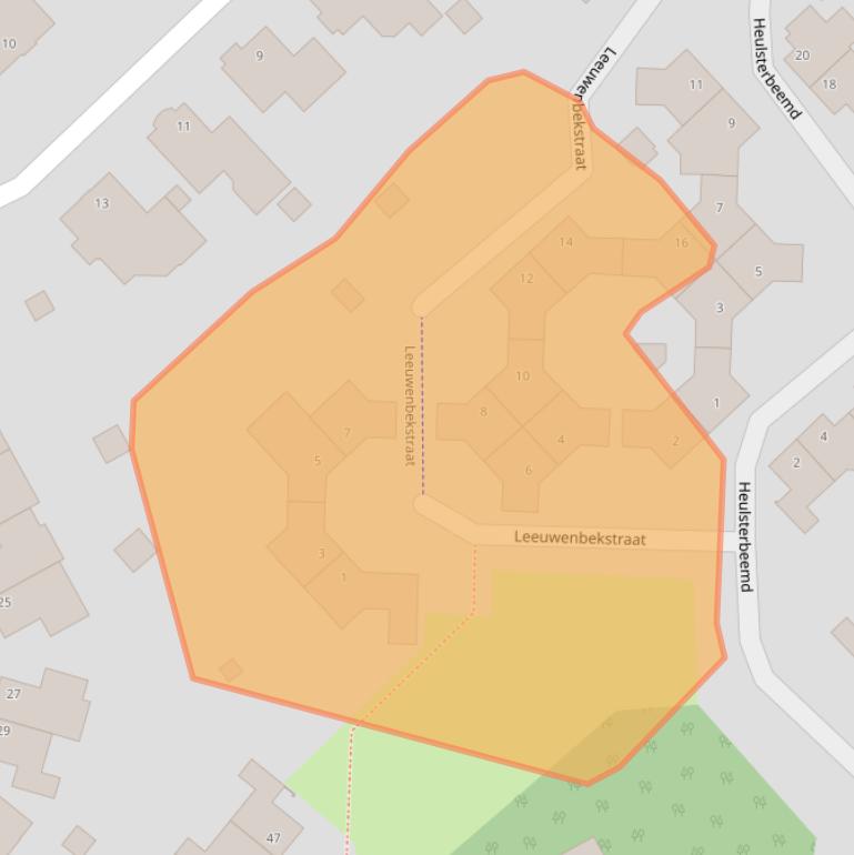 Kaart van postcodegebied 6002WE.