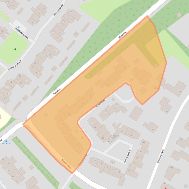 Kaart van postcodegebied 6002WP.