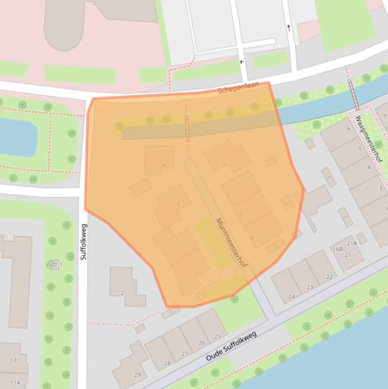 Kaart van postcodegebied 6002XA.