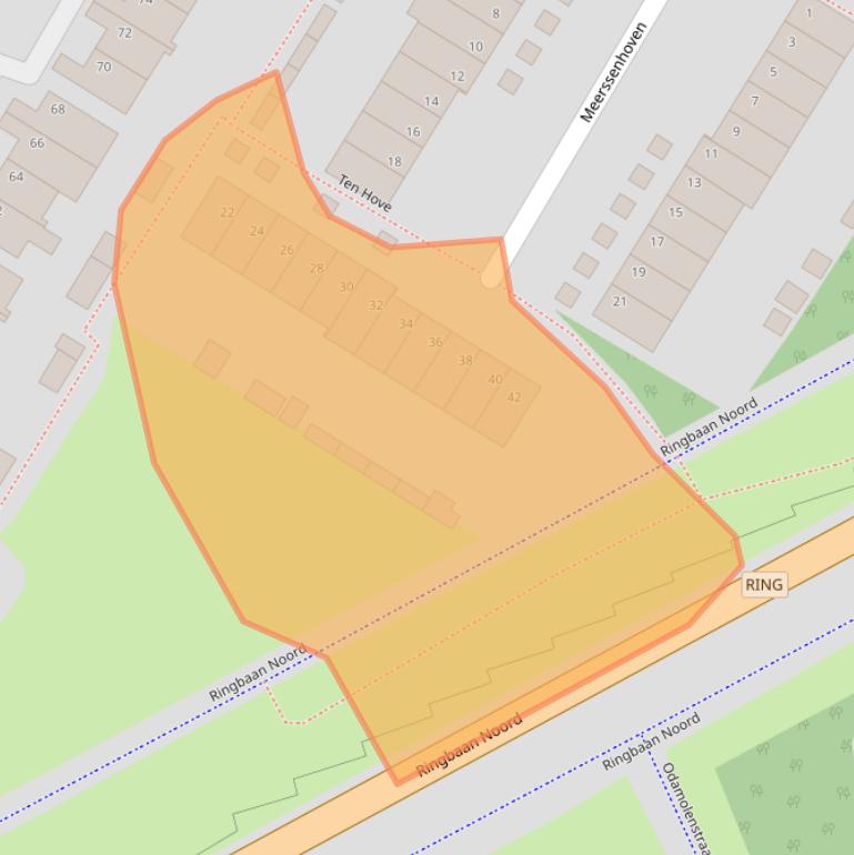 Kaart van postcodegebied 6002XC.