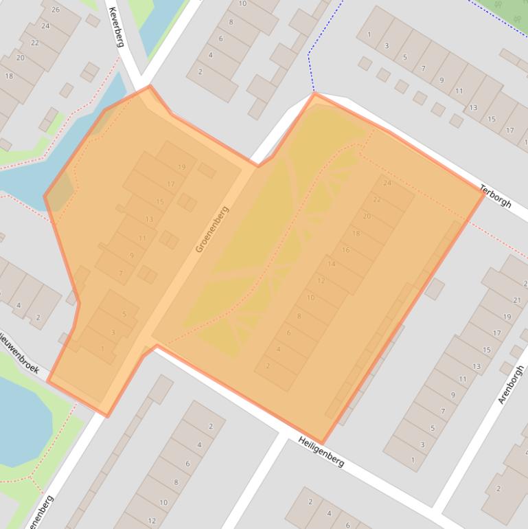 Kaart van postcodegebied 6002XJ.