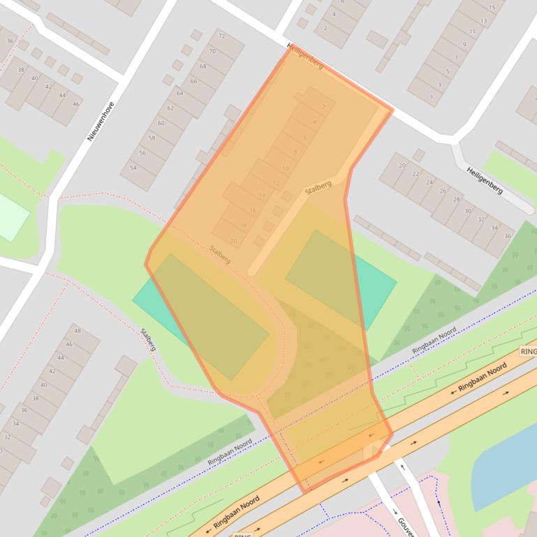 Kaart van postcodegebied 6002XR.