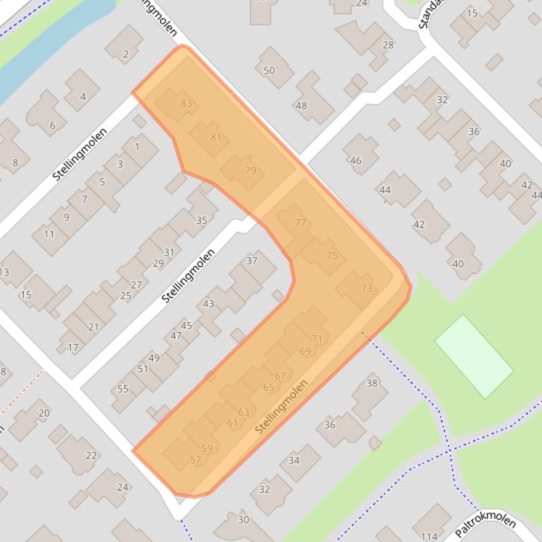 Kaart van postcodegebied 6003CG.