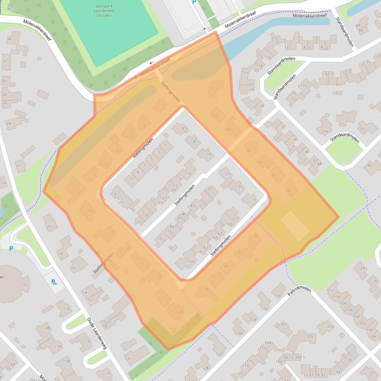 Kaart van postcodegebied 6003CH.