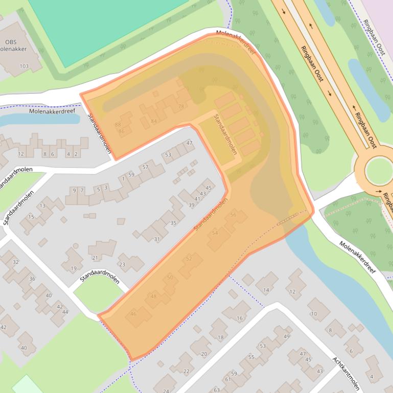 Kaart van postcodegebied 6003CK.