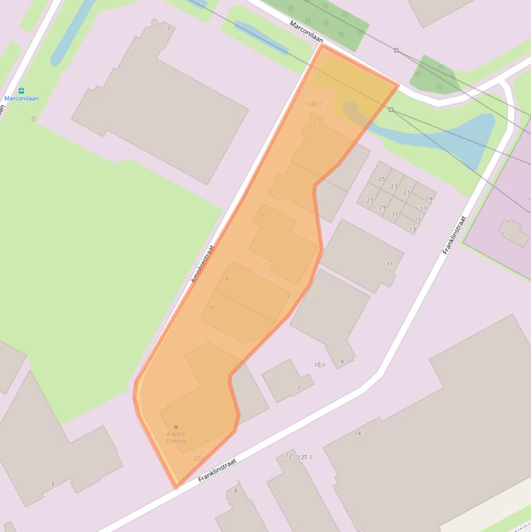 Kaart van postcodegebied 6003DJ.