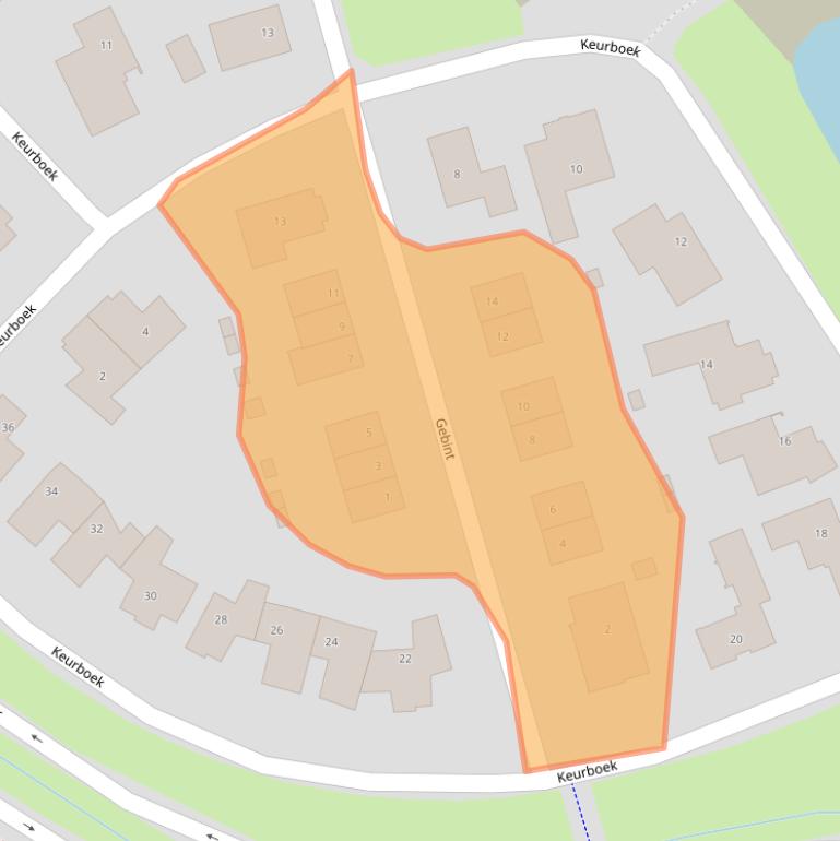 Kaart van postcodegebied 6003EN.