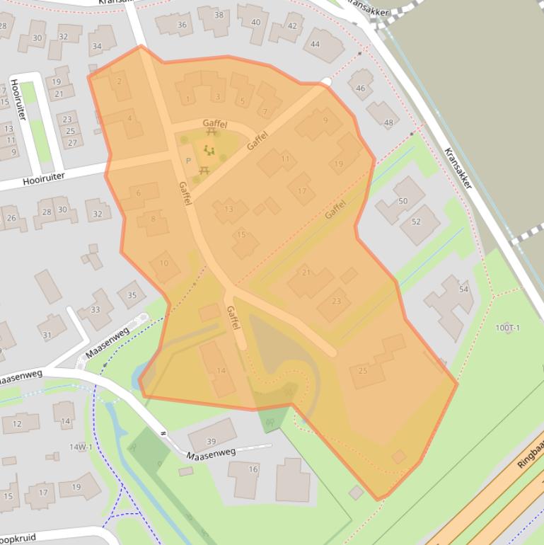 Kaart van postcodegebied 6003EP.